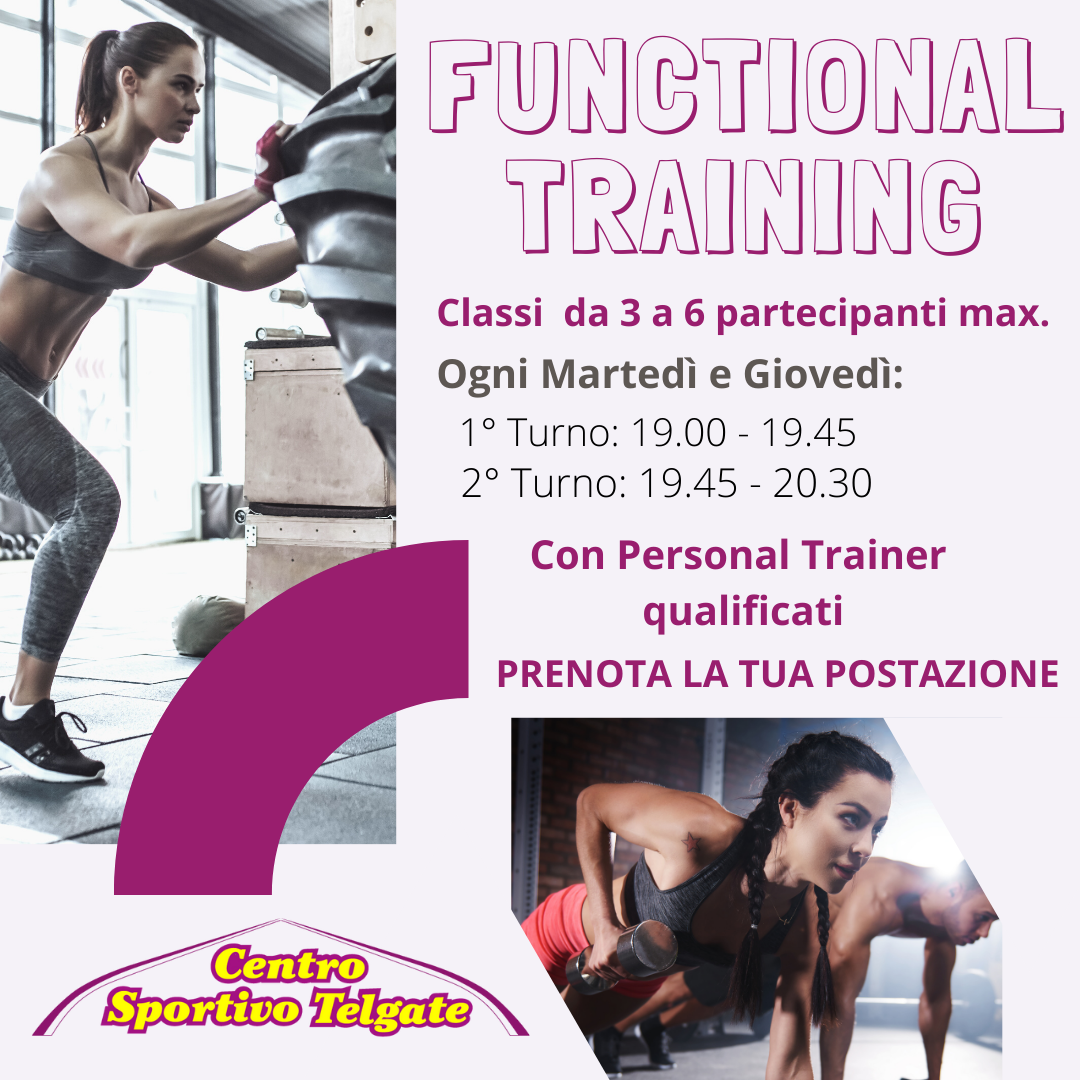Nuovo corso Functional training – Centro Sportivo Telgate
